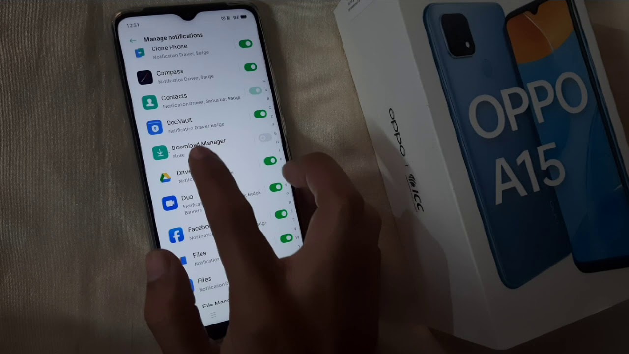 Oppo a15 notification settings | how to stop Notification in oppo a15