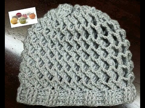 bonnet crochet femme youtube