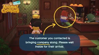 What Happens If The Company Is Already There? Acnh Resetti & Don At Roost Calling Rescue Service