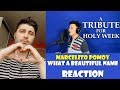 MARCELITO POMOY - WHAT A BEAUTIFUL NAME (Hillsong Worship) | A TRIBUTE FOR HOLY WEEK | REACTION