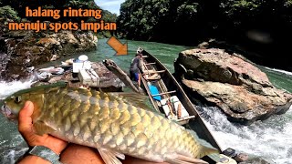 FISHING CAMP ADVENTURE: mencari ikan di hulu sungai ,akhirnya sampai di spots idaman setiap orang