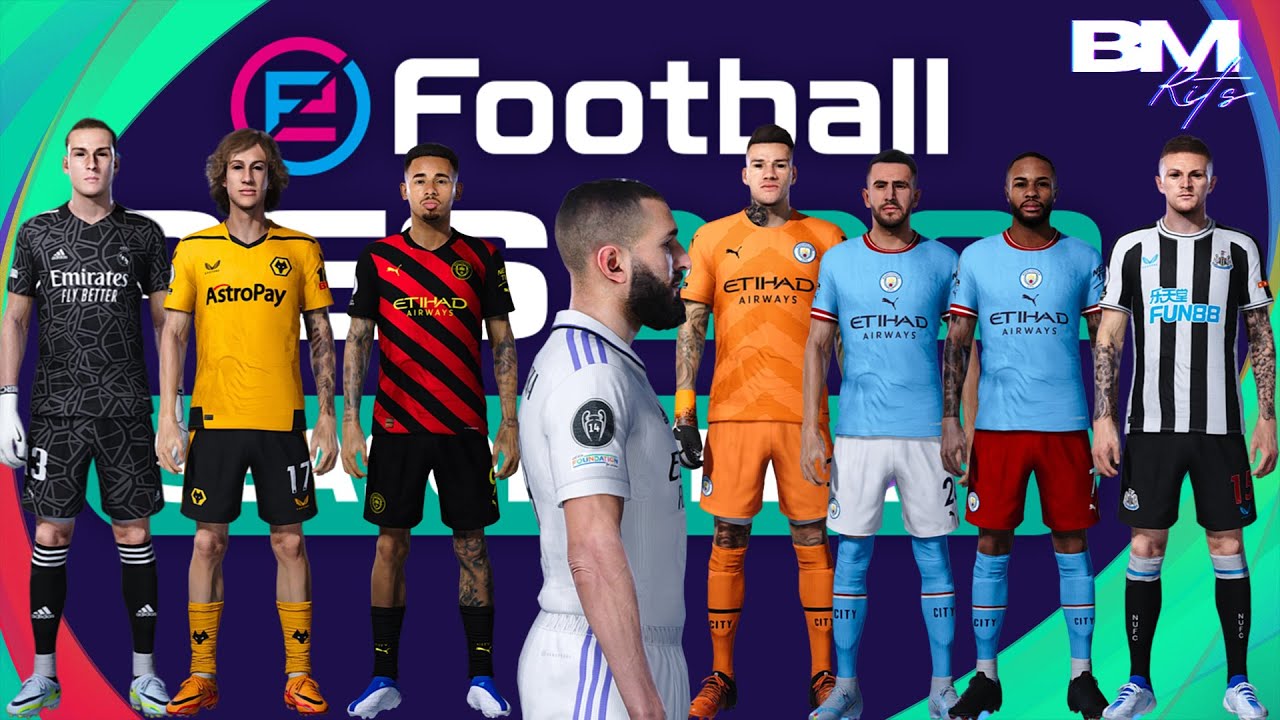 UPDATE KITSERVER SEASON 2022/2023 PES 2021 Man City, Newcastle, Real