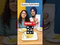 Guess Full Form and Get Maggi! #ytshorts #challenge #shorts #siblings #funny #viral #trending #quiz