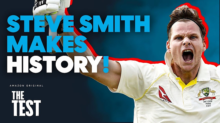 Steve Smith Makes Ashes Test History with BACK-TO-BACK 100s!