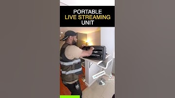 Atem mini extreme rack mount and pull out monitor