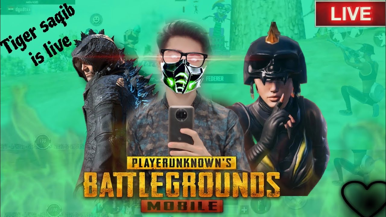CONQUEROR RANK PUSH / PUBG MOBILE LIVE WITH TIGER 亗 SAQIB - YouTube