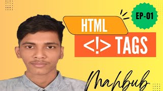 HTML Comment Tag Explained in Bangla | Example & Tutorial | Tawsif Mahbub