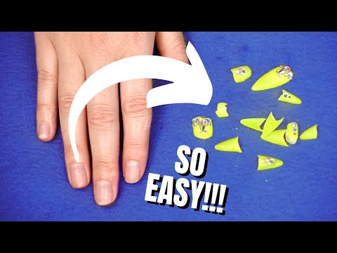 How To Remove Gel Nail Tips