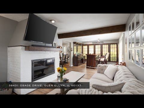 431 Osage Drive, Glen Ellyn, IL home video tour