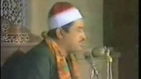 الطبلاوى في السبعينيات ماتيسر من سورة الأنبياء
