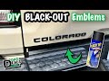 Black Out Your Truck Emblems For Under $10 Using Plasti Dip