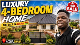 Luxury 4-Bedroom House for Sale in Accra, Ghana 🇬🇭 | Full House Tour