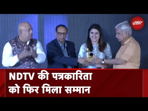 NDTV की Sonia Singh ने जीता ENBA 2022 Lifetime Achievement Award