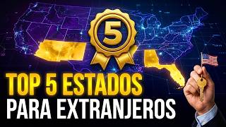 5 Estados de EE.UU. donde es más fácil comprar TIERRA siendo extranjero (Ranking 2026)