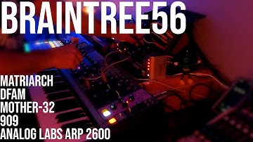 Massive Moog Jam - Matriarch, Mother-32, DFAM, 909 Samples, Analog Labs ARP 2600 - Jam