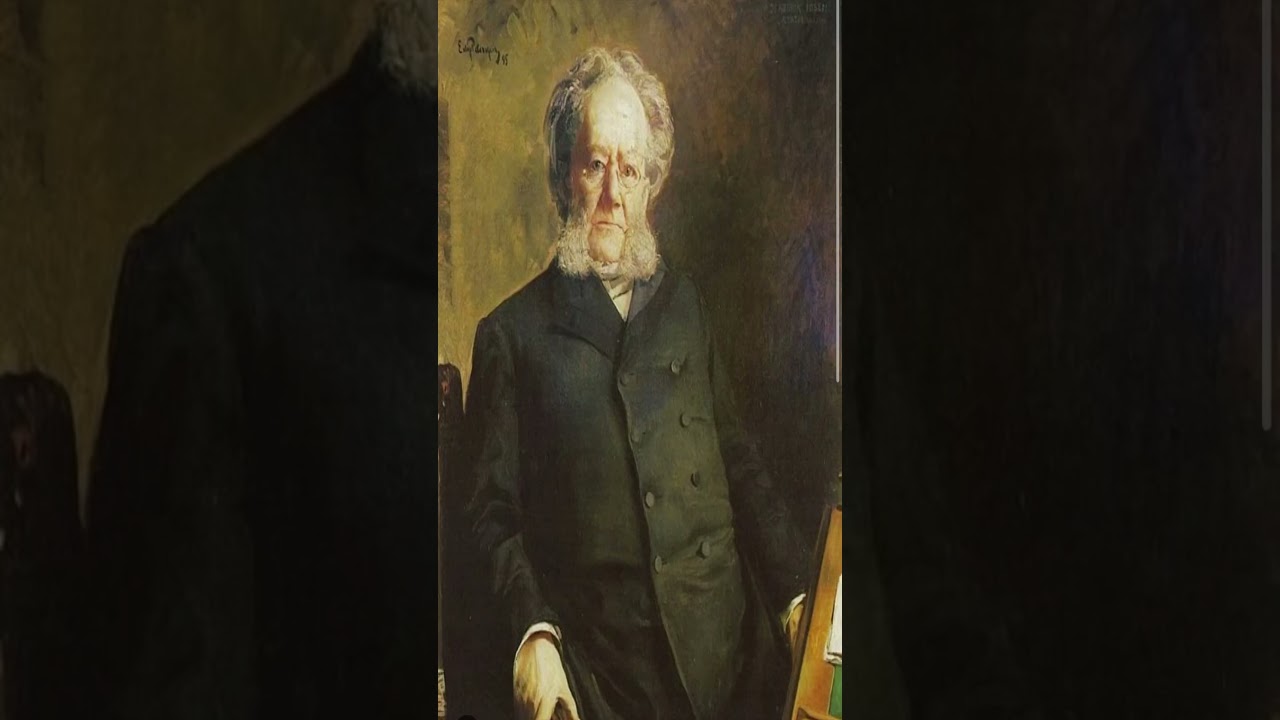 Henrik Ibsen dramaturgo y poeta noruego.