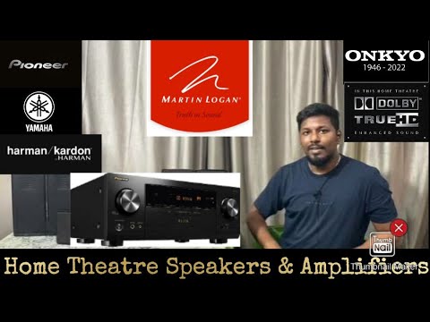 Home theater speakers & amplifers @ low price - YouTube