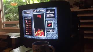 698,240 from lvl 19 start [Former PB] - NES Tetris