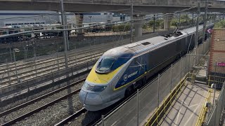 High-Speed & Heavy Haul Action Ar Dagenham Dock Station