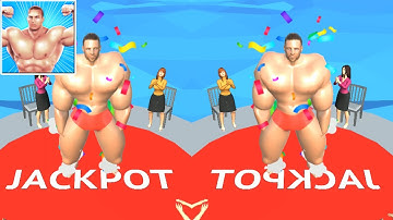 Muscle Race 3D (IOS, Android) New update Gameplay All Levels (Level 2)