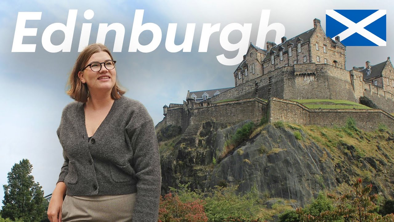 Our first time in Edinburgh, Scotland!