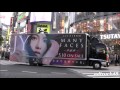 JY (ジヨン) / Album &quot;Many Faces〜多面性〜&quot; 宣伝トラック&渋谷駅前の屋外広告