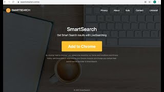 Smart Search searchsmarters.online hijacker removal. screenshot 5