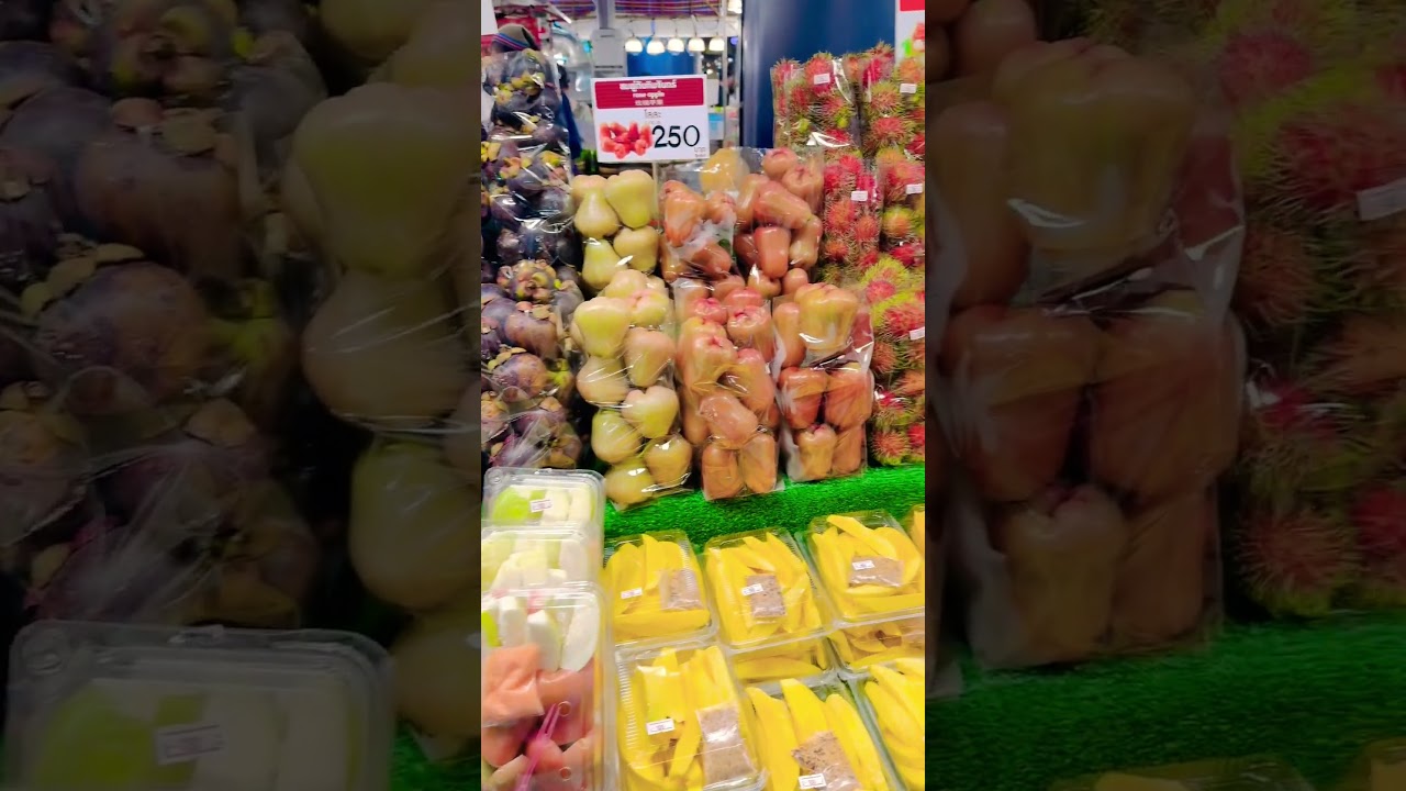Amazing! Exotic Thai Tropical Fruits 