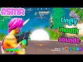 ASMR Gaming 🍀 Fortnite Reload Relaxing Mouth Sounds + Controller Sounds Whispering 🎧