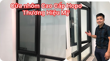 Cửa Nhôm Hopo hệ slim kết hợp cửa lưới chống muỗi thương hiệu Mỹ | Tiêu chuẩn châu Âu 0988837389