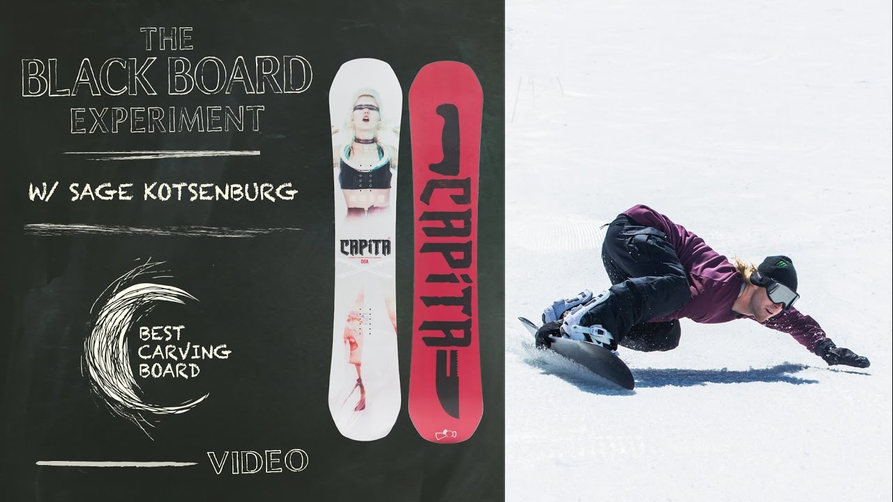 capita doa snowboard 2017 The Blackboard Experiment: 2017 Snowboard Test
