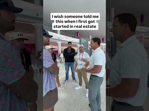 When I got into real estate, I came from a sales background — but I had zero actual real estate