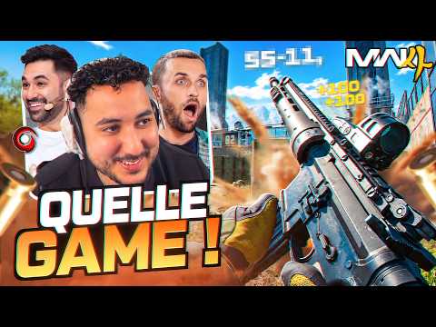 MY BEST GAME ON THE NEW COD! (MW4 ft. Squeezie & WaRTeK)