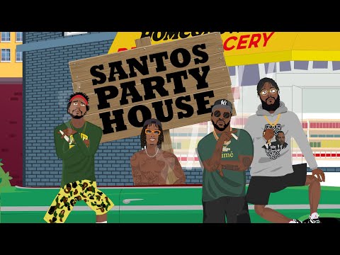 Smoke DZA - Santos Party House feat. Wiz Khalifa, Big K.R.I.T., Curren$y, Girl Talk (Official Video)