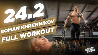1000 REPS?! // Roman Khrennikov FULL 24.2 CrossFit Open Workout