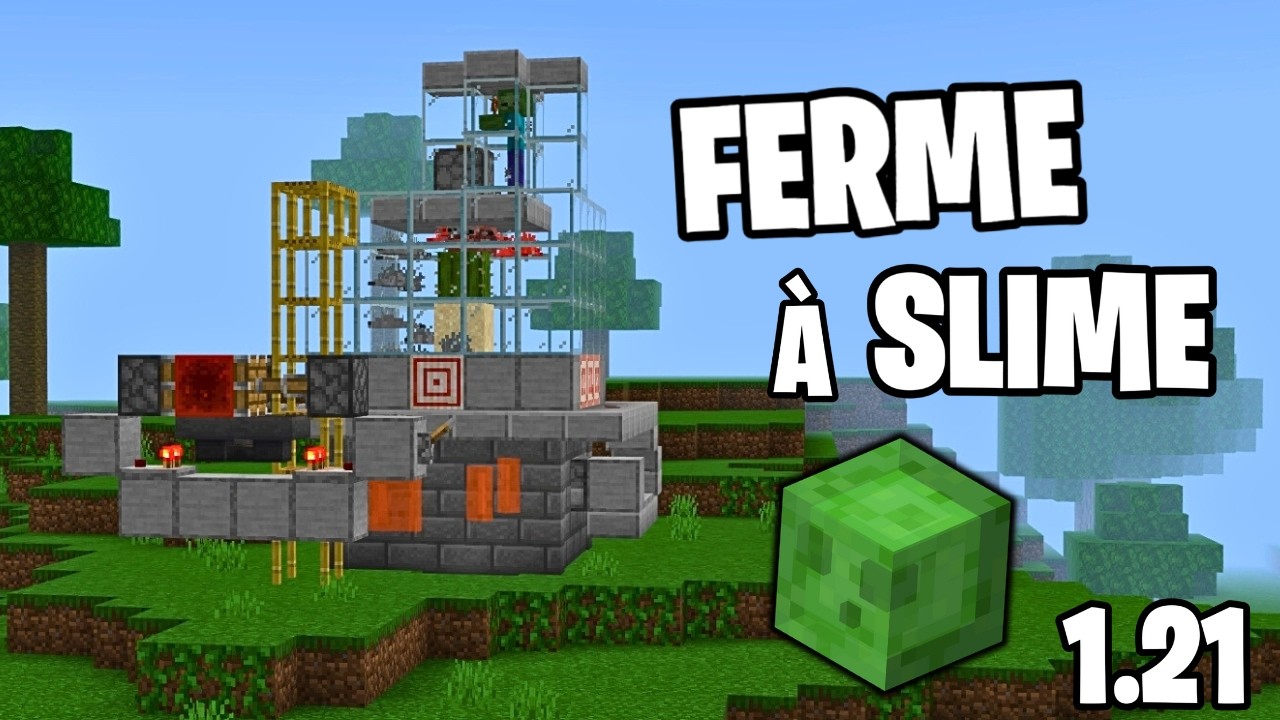 Ferme à Slime 1.21 - Minecraft Bedrock - YouTube
