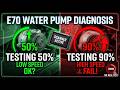 BMW X5 E70 Water Pump Test: How to Force 50% & 90% Speeds with a Scanner