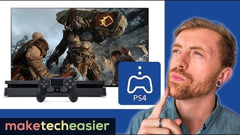 Connect your PS4 to a Laptop or Mac
