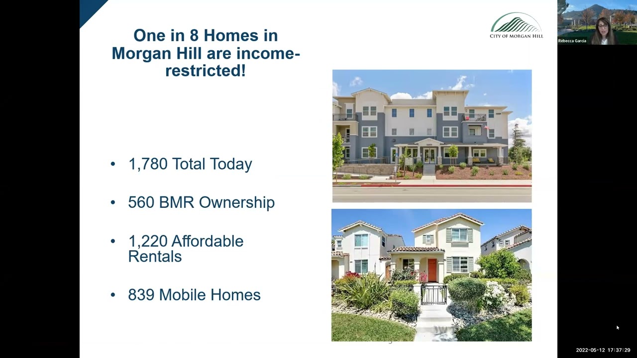 Town Hall Meeting: Morgan Hill's Housing Programs and How to Access Them