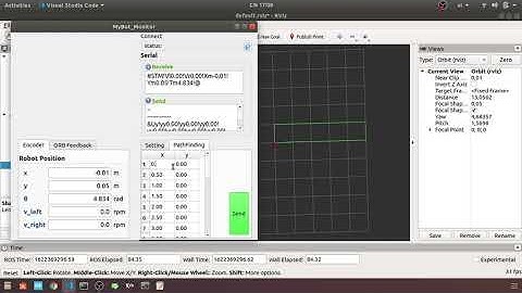 Test GUI (PyQT5) and ROS