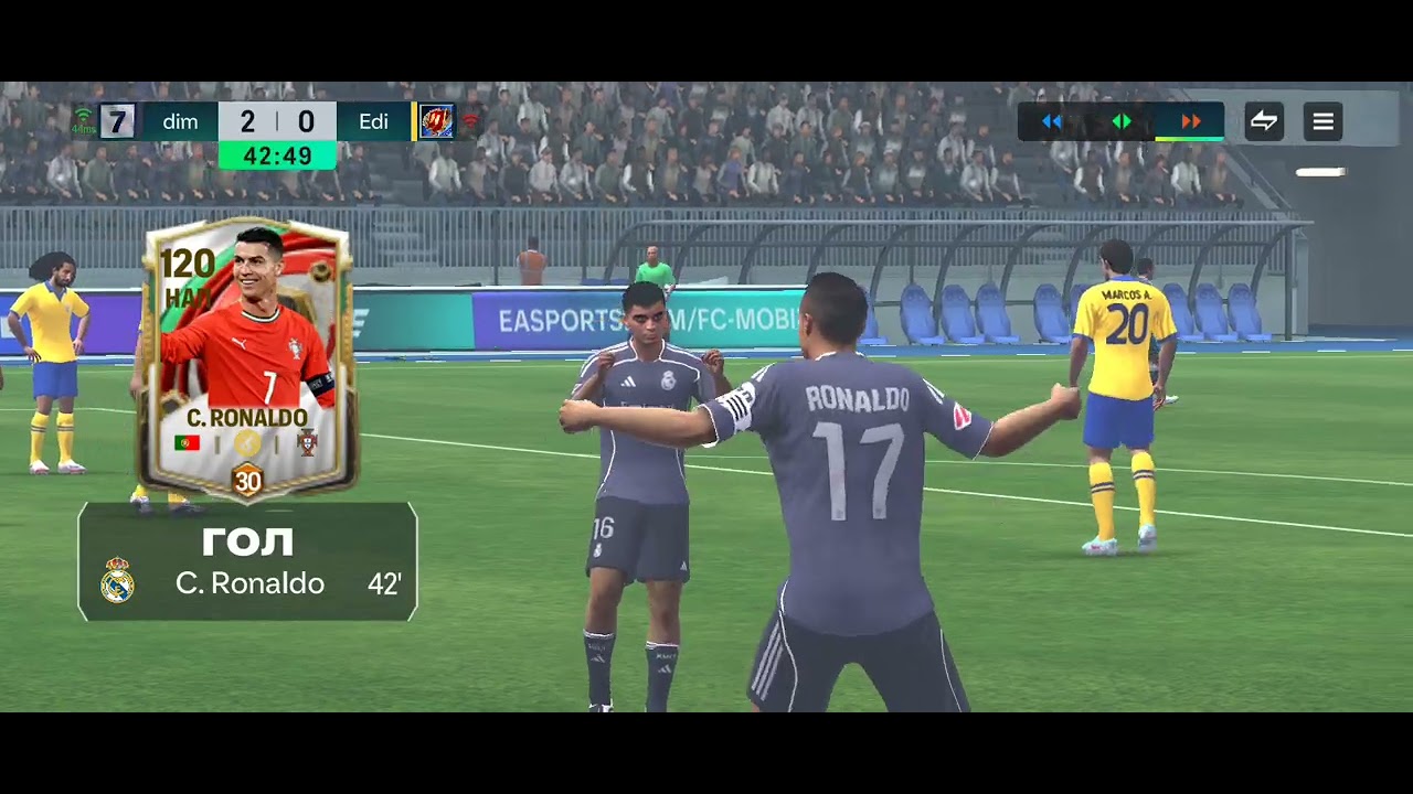 FCMobile#cr7#crazygoal #vsattack #fifa #football 
