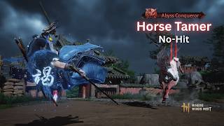 Where Winds Meet - Horse Tamer | No-Hit Abyss Trial | Unfettered Rope Dart/Hengdao Gameplay