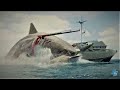 The Meg | Jason Statham Battles Two Megalodon Sharks | Intense Fight Scene in 1080p