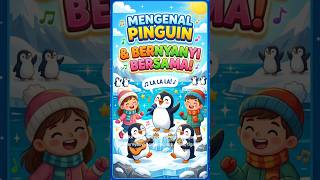 Mengenal Pinguin | Burung yg tidak bisa terbang🐧🥳🎼 #shorts #fyp #pinguin #animals