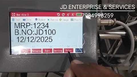 Installation and Operating of Mini Online printer. Contact📞 +91 7984998259