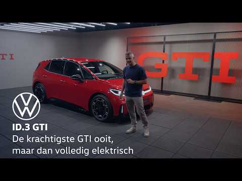 The most powerful GTI ever, but fully electric: discover the new Volkswagen ID.3 GTI!