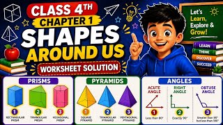 Shapes around us l class 4th l maths ch-1 worksheet | NCERT worksheets | 7th Olympiad ranker