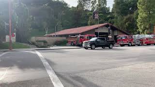LACoFD Engine 106 responding