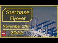 SpaceX Starbase, Tx &amp; Masseys Flyover