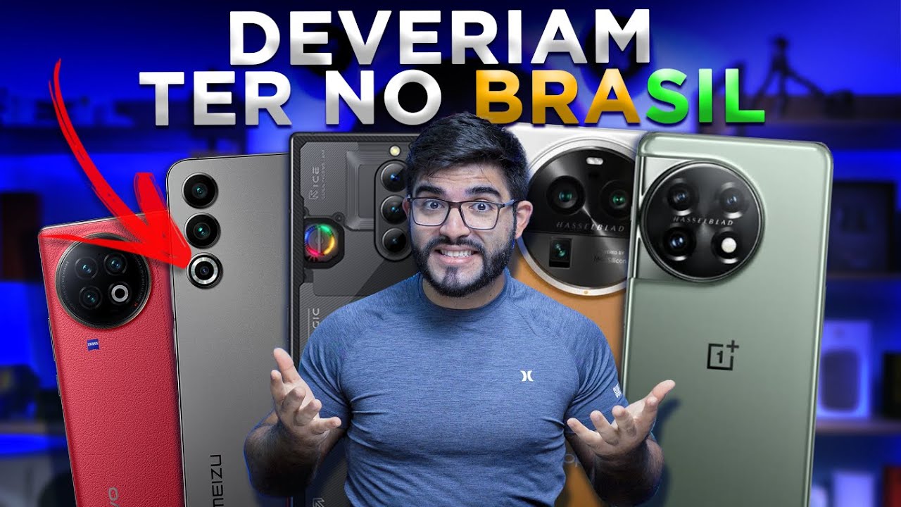 5 Smartphones INCRÍVEIS que DEVERIAM ser LANÇADOS no BRASIL! (não da pra importar)